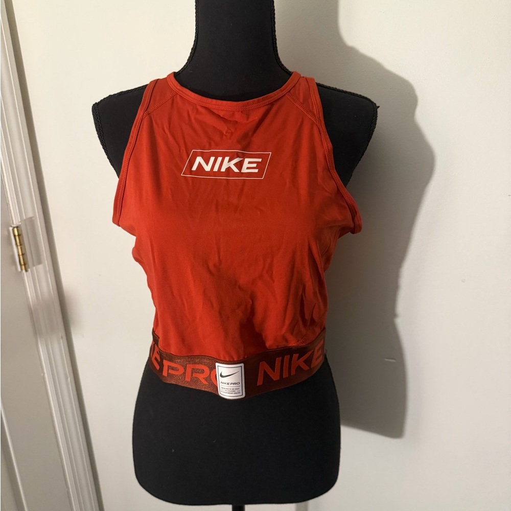 Nike Women's Bold Red Crop Top